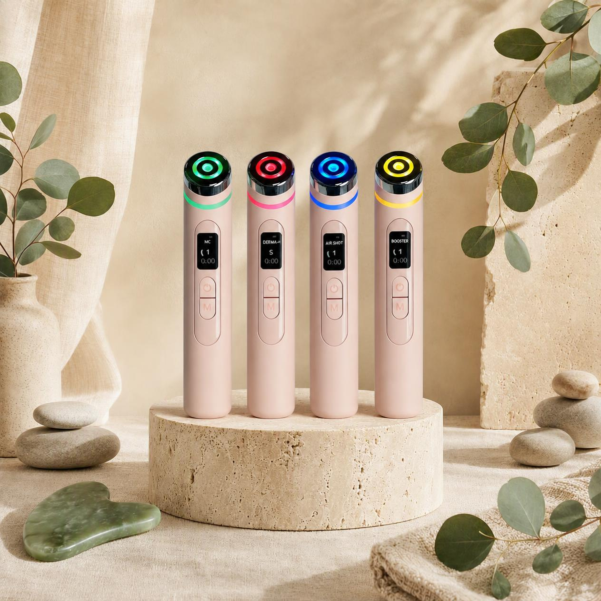 Nicay Glass Glow Wand — Microcurrent & EMS Face Device